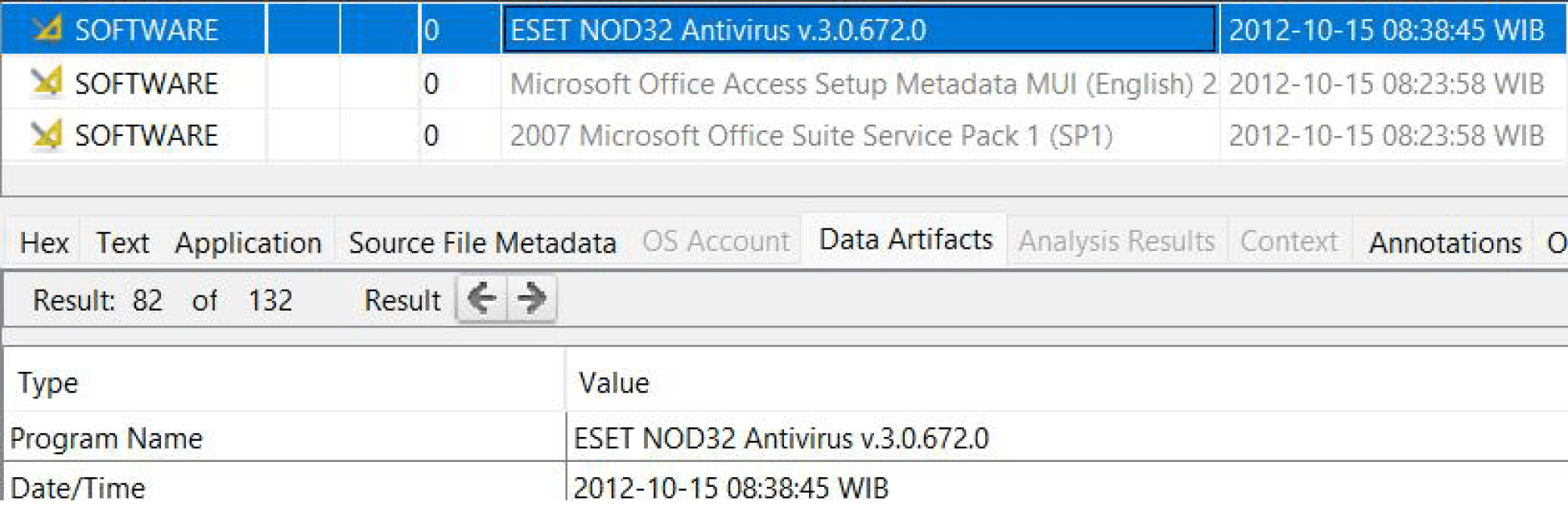 Antivirus installed on DF-02 account