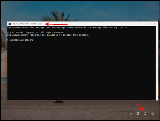 Accessibility Feature being triggered.